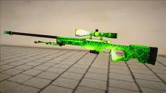Green Sniper Rifle [v1] para GTA San Andreas