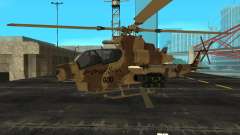 Campana iraní AH-1 cobra camuflaje del desierto 