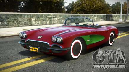 1960 Chevrolet Corvette C1 V1.0 para GTA 4