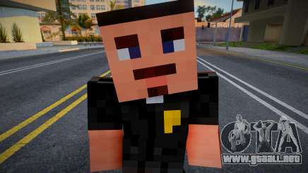 Minecraft Ped Hernandez para GTA San Andreas