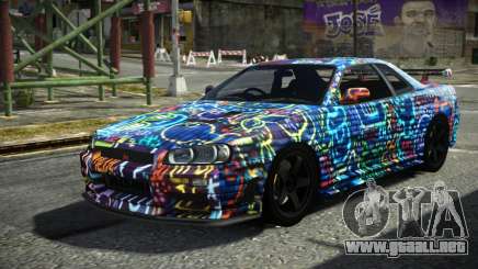 Nissan Skyline R34 F-Sport S3 para GTA 4