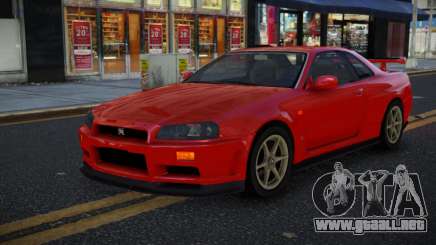 Nissan Skyline R34 PST para GTA 4