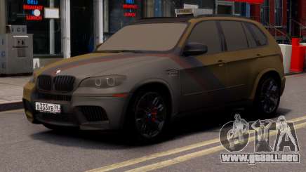 BMW X5m Gold Edition para GTA 4