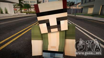 Minecraft Ped Swmotr para GTA San Andreas