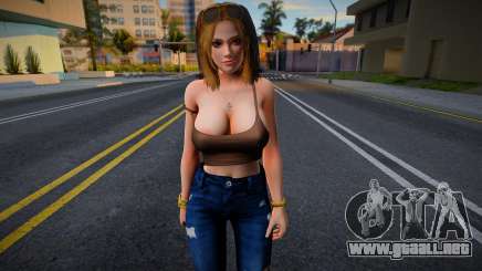 Tina Armstrong - Slip Skinny Destroyed Jeans para GTA San Andreas