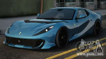 Ferarri 812 Blue para GTA San Andreas