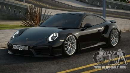 Porsche 911 Turbo S [Black] para GTA San Andreas