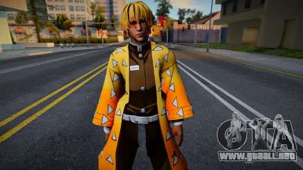 Zenitsu Bundle from Free Fire para GTA San Andreas