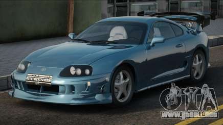 Toyota Supra Blu para GTA San Andreas