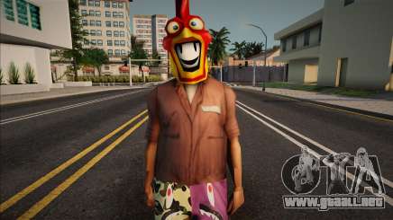 Ped with Tenkuu Shinpan Mask 2 para GTA San Andreas