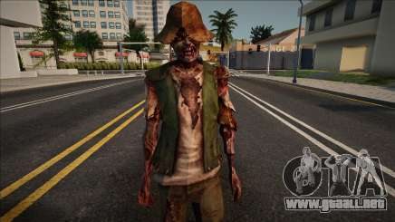 Un anciano tras el apocalipsis zombi para GTA San Andreas