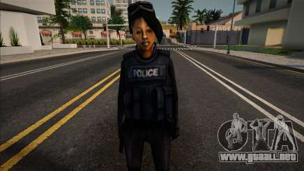 Swat Girl 1 para GTA San Andreas