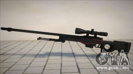 Red-Black Sniper Rifle para GTA San Andreas