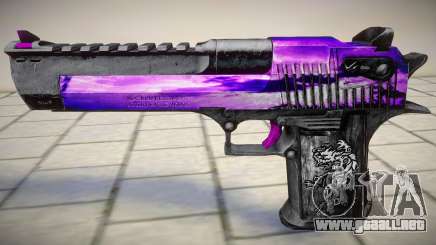 Purple Desert Eagle ver1 para GTA San Andreas