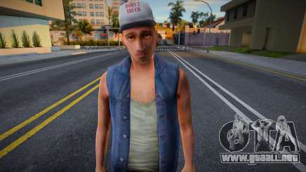 New Man Skin Cap para GTA San Andreas