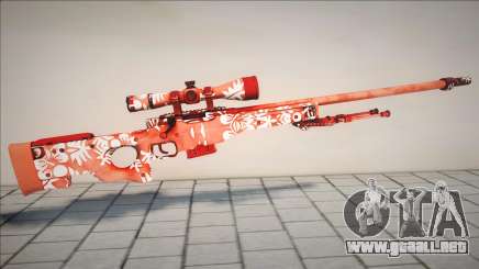 Flowers Sniper Rifle para GTA San Andreas