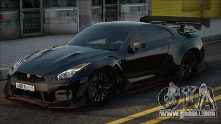 Nissan GTR 2017 Black para GTA San Andreas