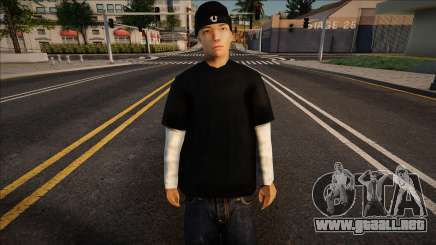 Joven gángster con sombrero para GTA San Andreas