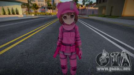 LLENN [SAO Alternative Gun Gale Online] para GTA San Andreas