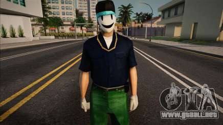 Ped with Tenkuu Shinpan Mask 1 para GTA San Andreas