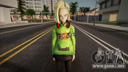 Android 18 [Persona 5 Royal Futaba] para GTA San Andreas