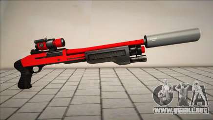 Red Gun Elite Chromegun para GTA San Andreas