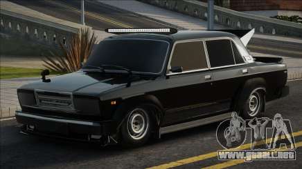 Vaz 2107 New Black para GTA San Andreas
