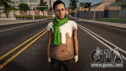 New Year Man Skin para GTA San Andreas