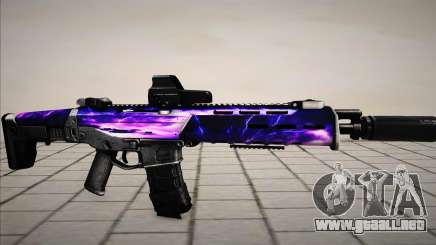 M4 Purple para GTA San Andreas