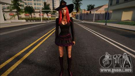 Chica linda en traje para GTA San Andreas