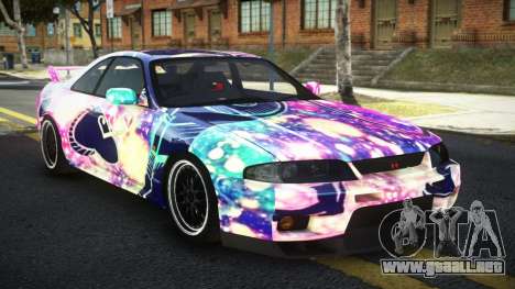 Nissan Skyline R33 LT-R S12 para GTA 4