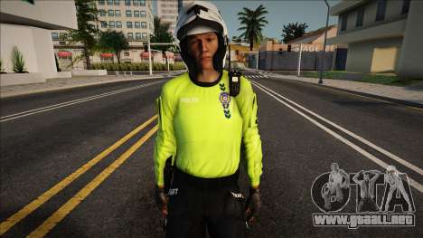 Sahin Motorize Trafik Timleri Kasklı Skin para GTA San Andreas