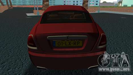 Rolls Royce Wraith series 2 para GTA Vice City