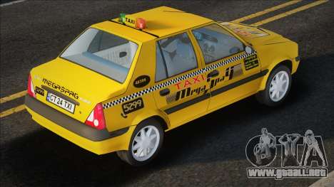 Dacia Solenza Taxi Yellow para GTA San Andreas