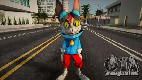 Blinx (Blinx: The TimeSweeper) Skin para GTA San Andreas