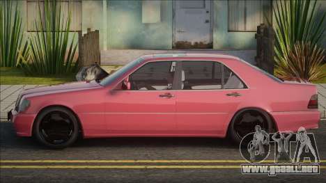 Mercedes-Benz W140 S600 JST para GTA San Andreas