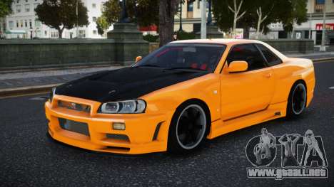 Nissan Skyline R34 GT-R FT para GTA 4