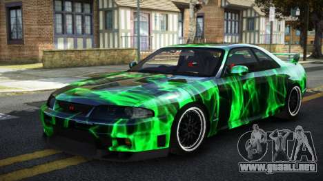 Nissan Skyline R33 LT-R S1 para GTA 4