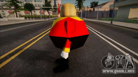 Sonic R Skin - Eggman para GTA San Andreas