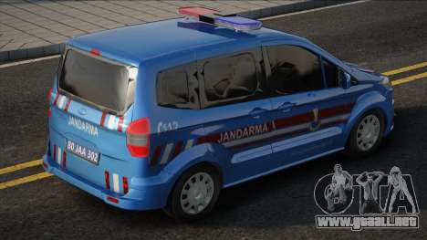 Ford Courier Jandarma Asayi para GTA San Andreas