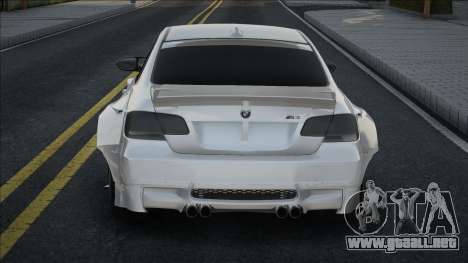 BMW M3 E92 [White] para GTA San Andreas