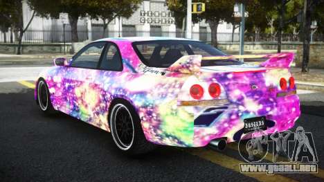 Nissan Skyline R33 LT-R S12 para GTA 4