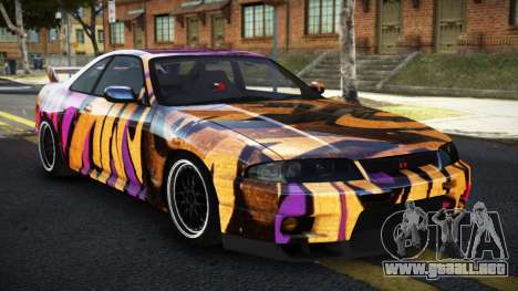 Nissan Skyline R33 LT-R S14 para GTA 4