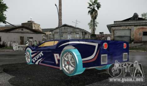 Reverberación de: Hot Wheels Acceleracers para GTA San Andreas