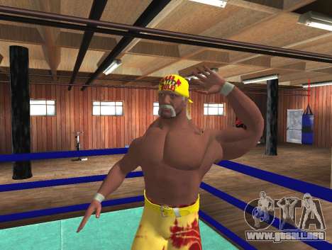 Hollywood Hulk Hogan Pañuelo Amarillo 2002 para GTA San Andreas