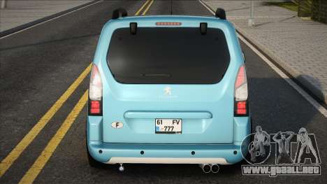 Peugeot Partner VIP para GTA San Andreas