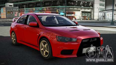 Mitsubishi Lancer Evolution X NKG para GTA 4