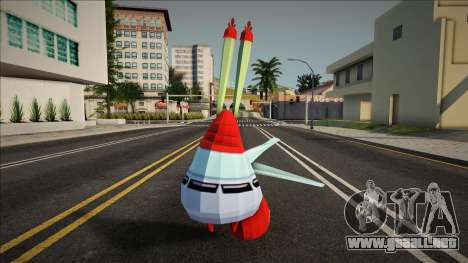 Mr Krabs from Sponge Bob para GTA San Andreas