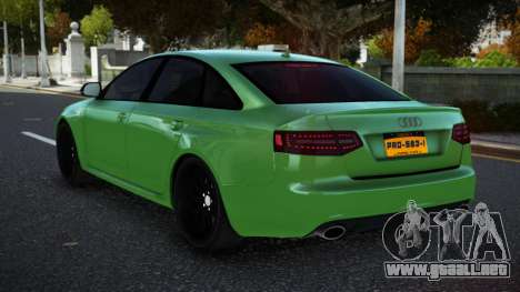 Audi RS6 09th V1.1 para GTA 4