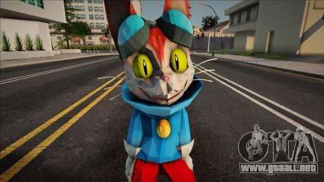 Blinx (Blinx: The TimeSweeper) Skin para GTA San Andreas